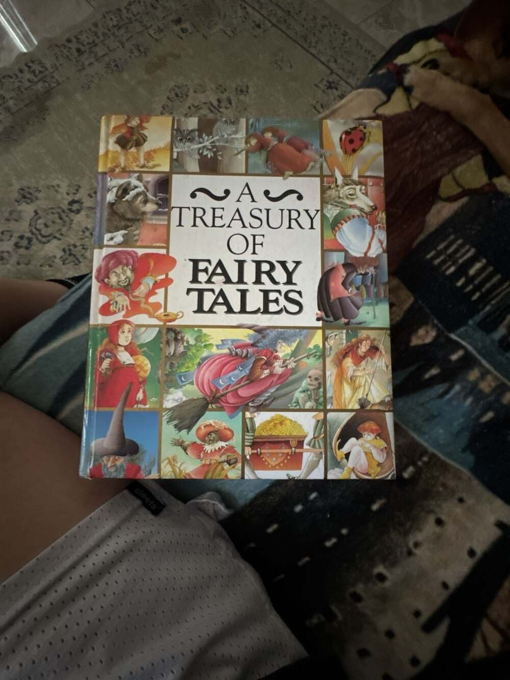 A Treasury of Fairy Tales Illustrated by Annie-Claude Martin Hardcover Book